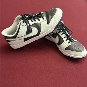 Nike Dunks - Black and Teal Shoes